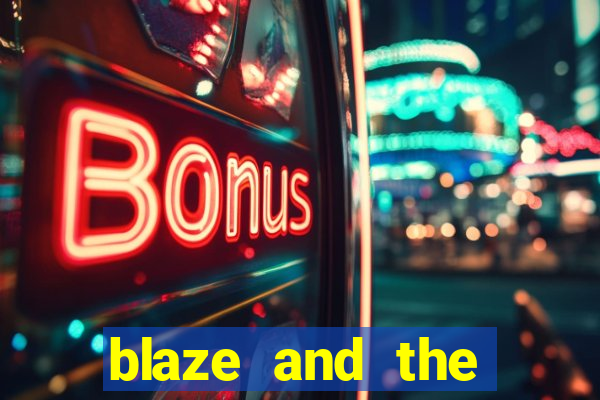 blaze and the monster machines logo font